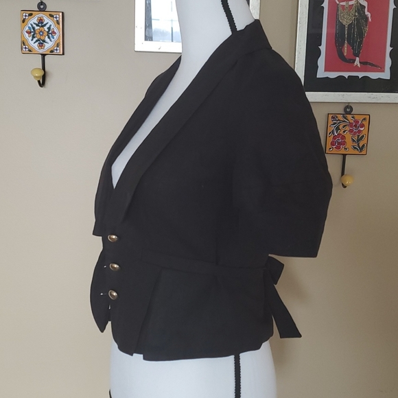 Topshop black jacket - Picture 5 of 12